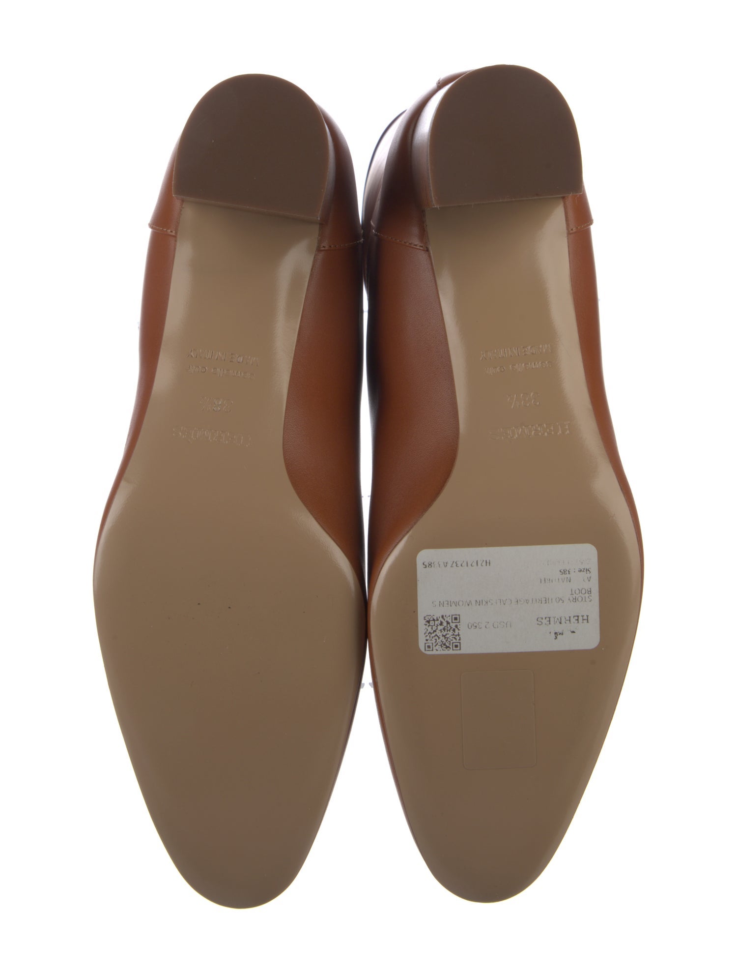 Hermès Story 50 Leather Riding Boots